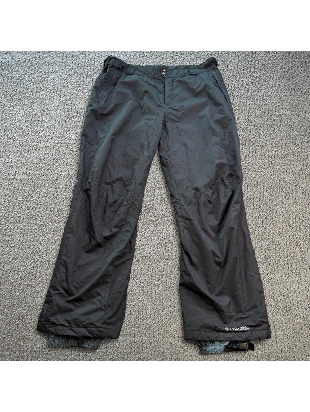 Columbia Omni-Tech Waterproof Insulated Ski Snowboarding Pants Black Mens XXL